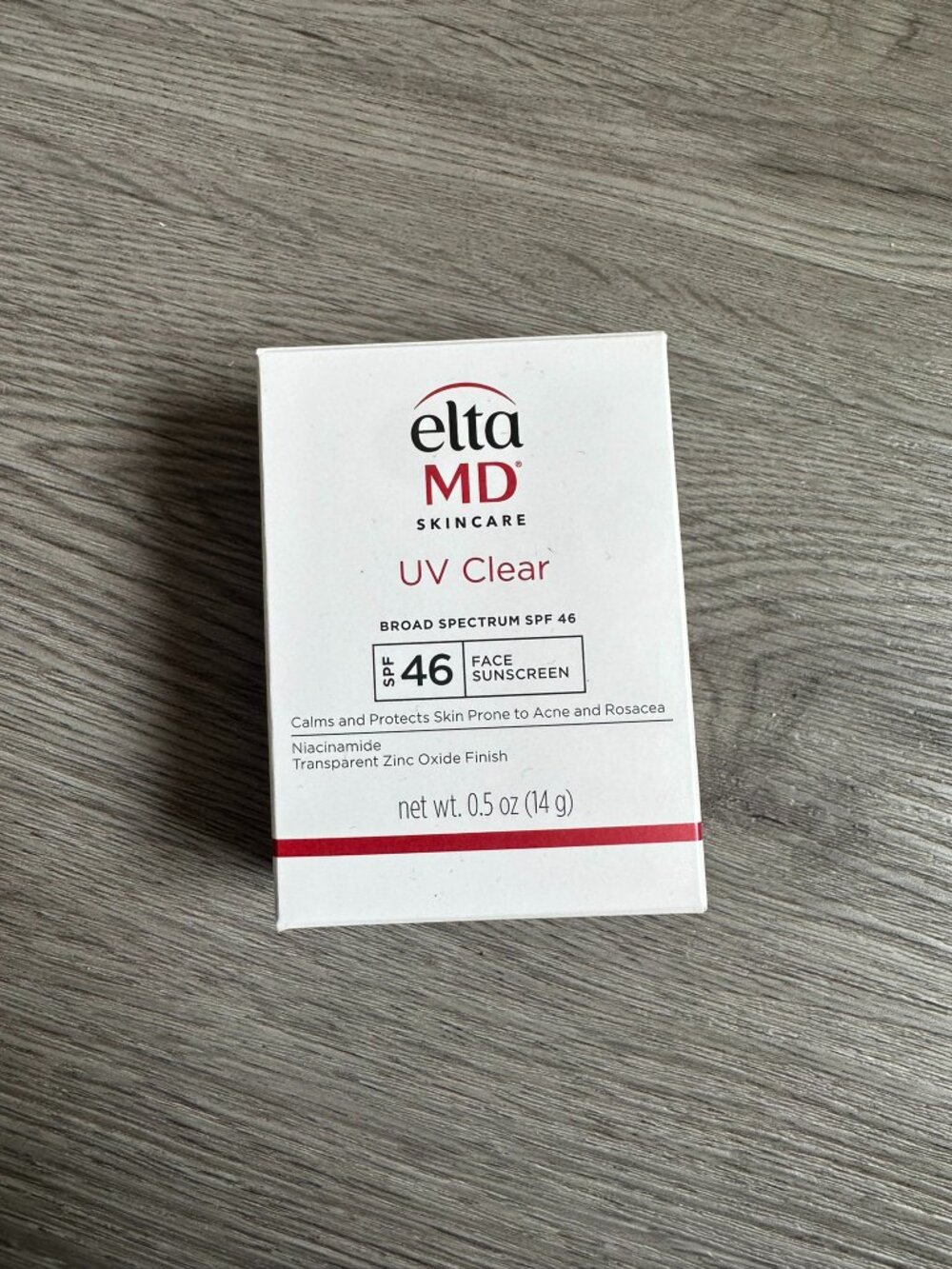 NEW Elta MD SPF 46 UV Clear Face Sunscreen - 0.5 oz / 14 g